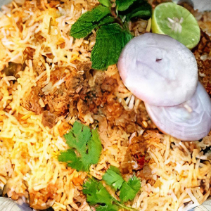 Chicken Keema Biryani
