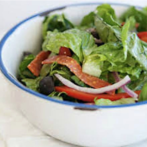 Tomato, Onion, Lettuce & Cucumber Salad