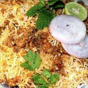 Goat Keema Biryani