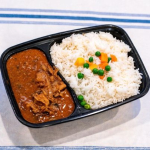 Chicken Curry with Rice & Vegetables