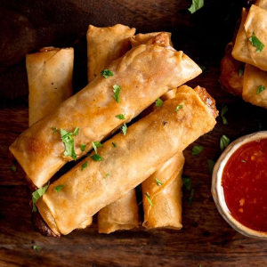 Vegetable Spring Rolls (6 pcs) (BOGO)