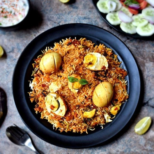 Egg Biryani (Single Biryani Specials)
