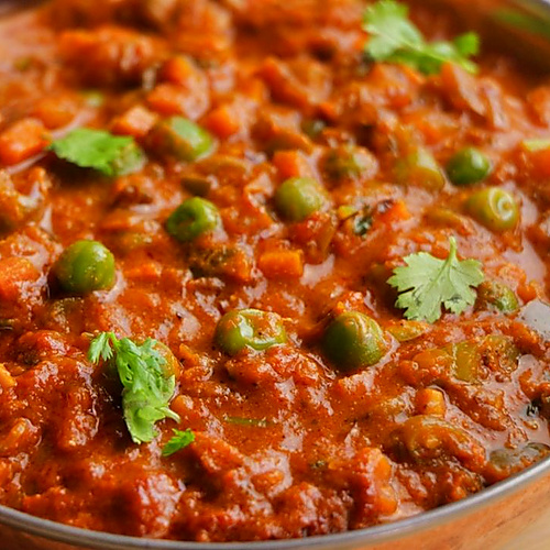 Vegetable Keema Masala