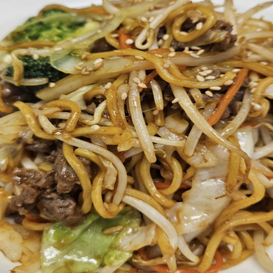 Beef Yaki Soba