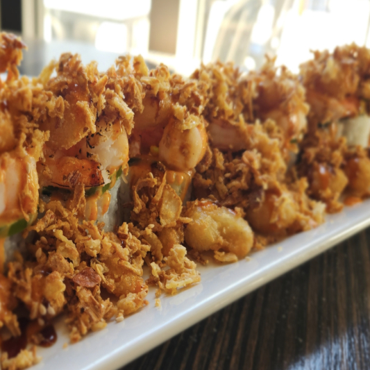 Crazy Shrimp Roll (8 pcs)