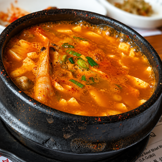 Seafood, Beef & Soft Tofu 섞어 순두부