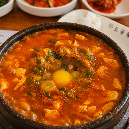 Pork Soft Tofu 돼지고기 순두부