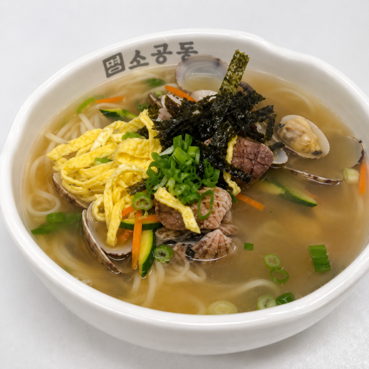 Clam Kalguksu 바지락 칼국수