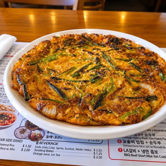 Kimchi Pancake 김치파전 