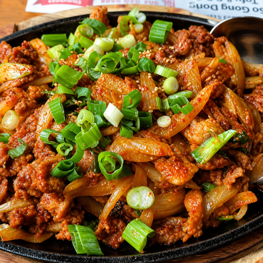 Korean Spicy Pork 제육볶음
