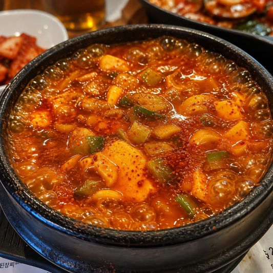 Kimchi, Beef & Soft Tofu 김치 순두부