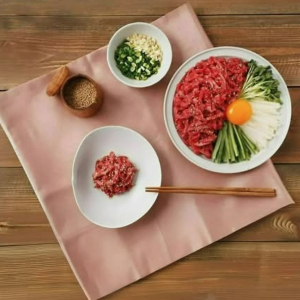 Korean Style Beef Tartare 육회
