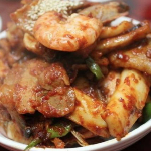 Pork Belly, Shrimp and Squid 삼새오