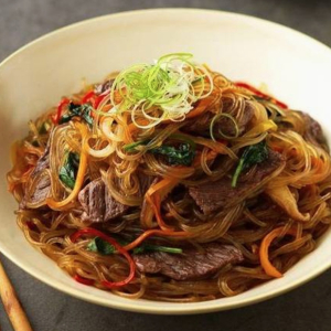 Stir-Fried Clear Noodles 소고기잡채