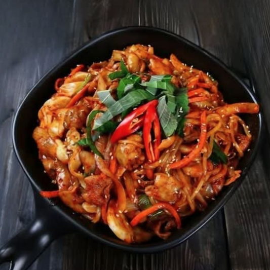 Stir-Fried Beef Small Intestine 곱창볶음