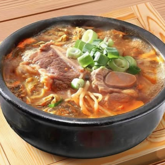 Napa and Beef Short Rib Stew 우거지갈비탕