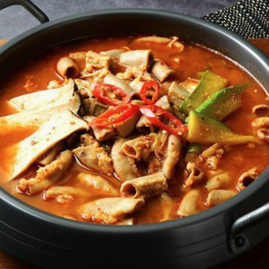 Beef Small Intestine Soup  곱창찌개