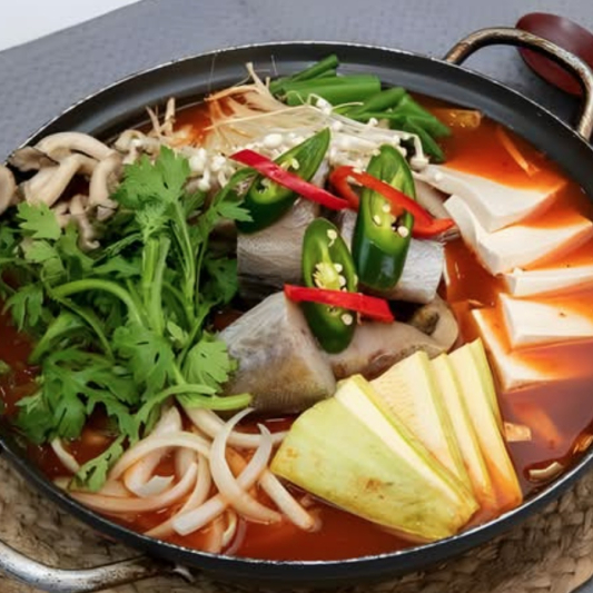 Pollock Hot Pot (2-3 Servings) 동태전골