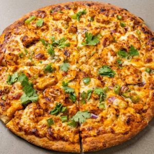 Butter Chicken Pizza