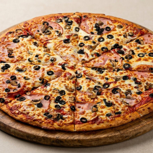 Ham & Mushroom Pizza