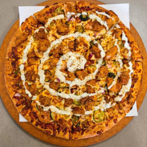 American Nashville Hot Chicken Pizza