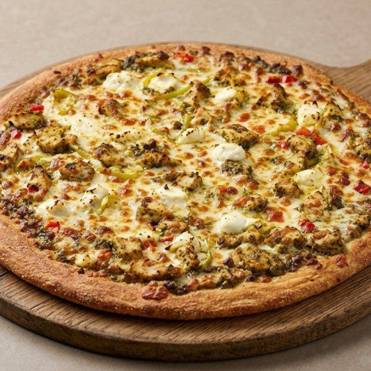 Pesto Chicken Pizza