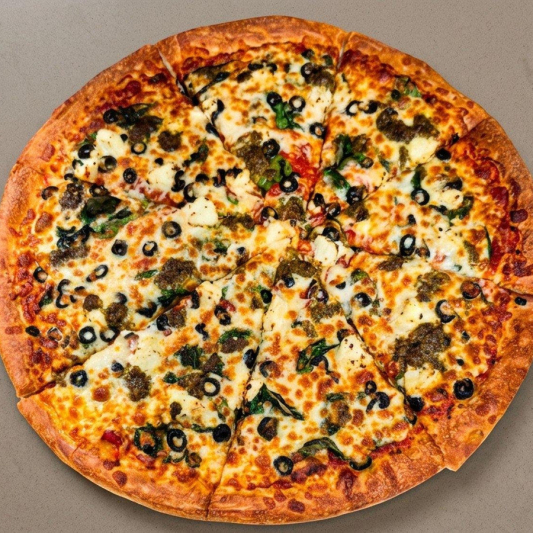 Spinach Pizza