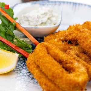 J3. Fried Scallops (6 pcs)