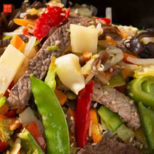 Beef with Ginger & Shallots