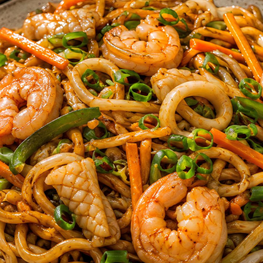 Seafood Chow Mein