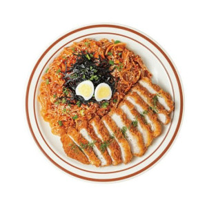 Donkatsu Spicy Chewy Noodles / 유미돈쫄(돈카츠쫄면)