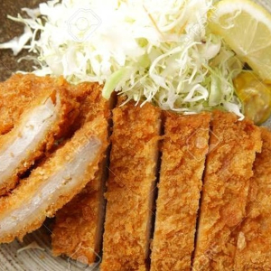 Pork Cutlet / 돈까스 / 炸猪排饭 + 沙拉