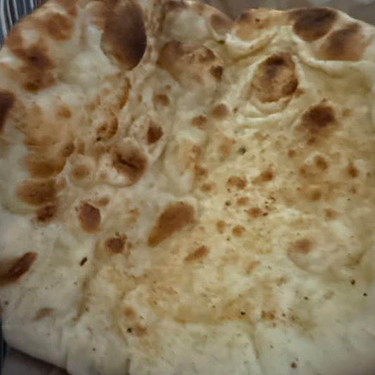 Naan &agrave; l&rsquo;ail / Garlic Naan