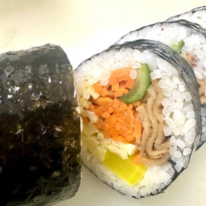 Fish Cake Kimbap Roll