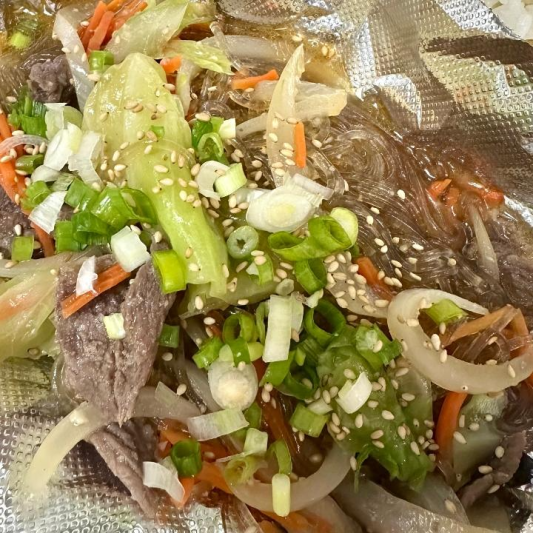 Japchae Bap Plate