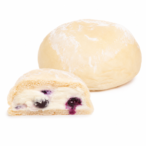 Blueberry Mochi Cream Cheese Bun