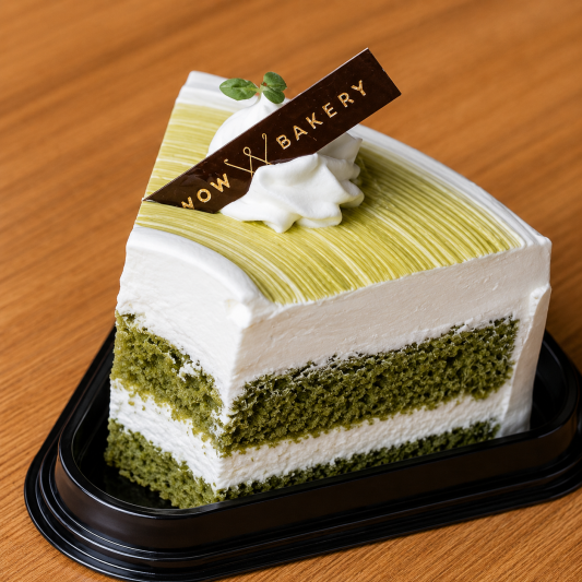 Green Tea Chiffon Cake (1 pc)
