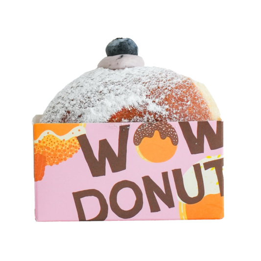 Blueberry Cream Donut