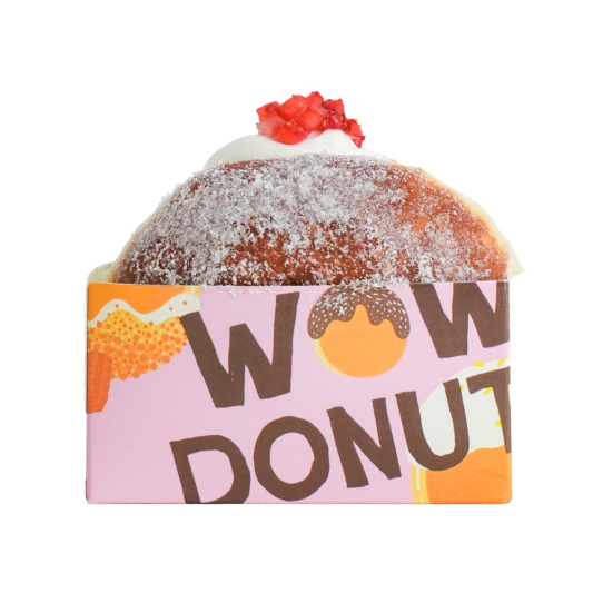 Strawberry Cloud Cream Donut