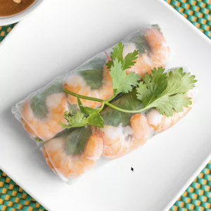 A2. Shrimp Spring Rolls (2 pcs)