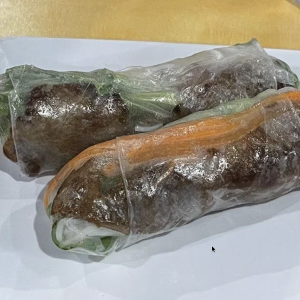 A4. Grilled Pork Spring Rolls (2 pcs)