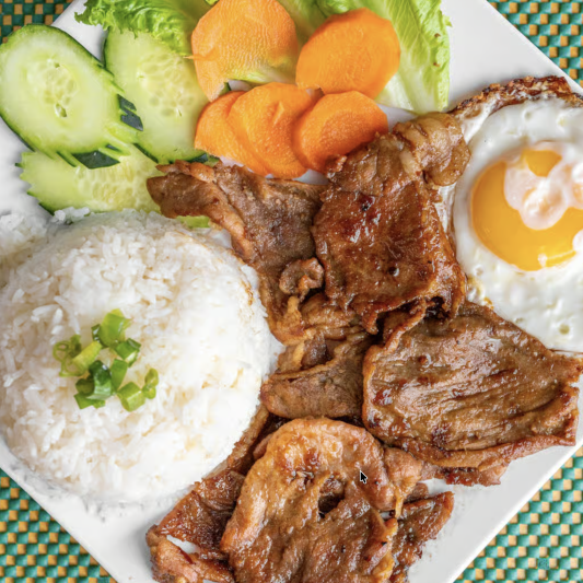 R2. Chargrilled Boneless Pork Steamed Rice