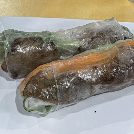 A4. Grilled Pork Spring Rolls (2 pcs)