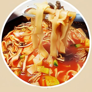 Spicy Kalguksu Noodles