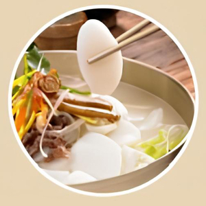 Rice Cake & Dumpling Soup