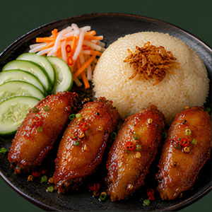 6. C&aacute;nh G&agrave; Chi&ecirc;n Nước Mắm Ăn K&egrave;m Với X&ocirc;i