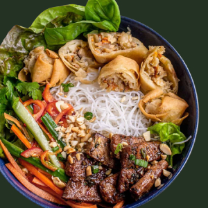 37. B&uacute;n Thịt Nướng, Chả Gi&ograve;