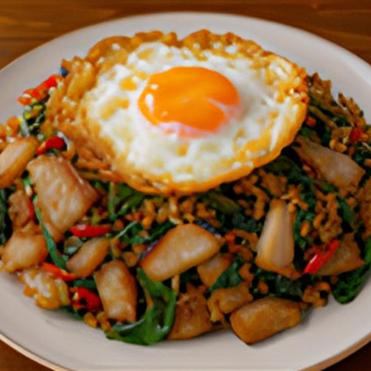 S2. Cơm Chi&ecirc;n Th&aacute;i