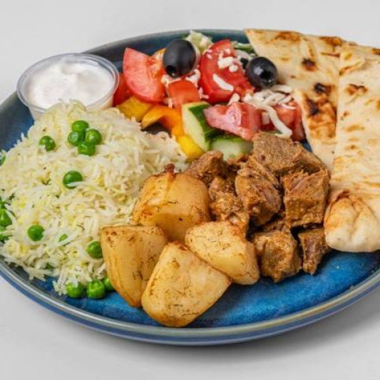 Lamb Souvlaki Bowl