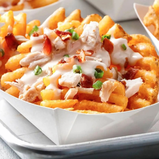 Peak Classic Loaded Chicken with Fries